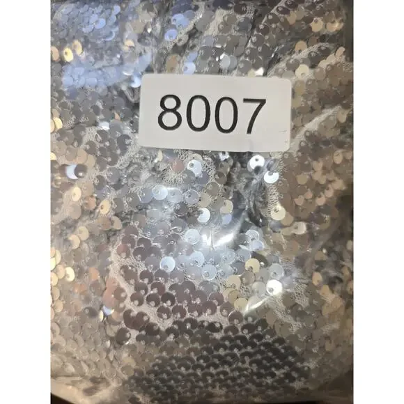 Simply Vera Vera Wang Gold Sequin Blouse Balloon Sleeve Party Top Size Medium - Picture 6 of 6